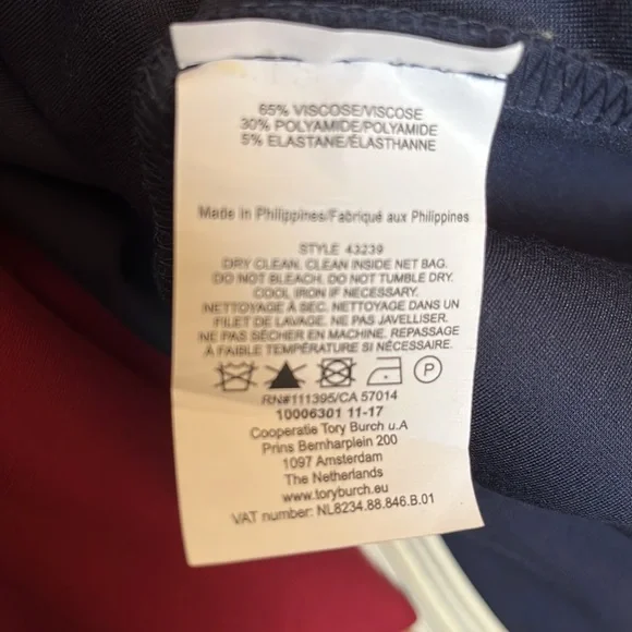 Tory Burch Sleeveless Colorblock Dress - Picture 6 of 6